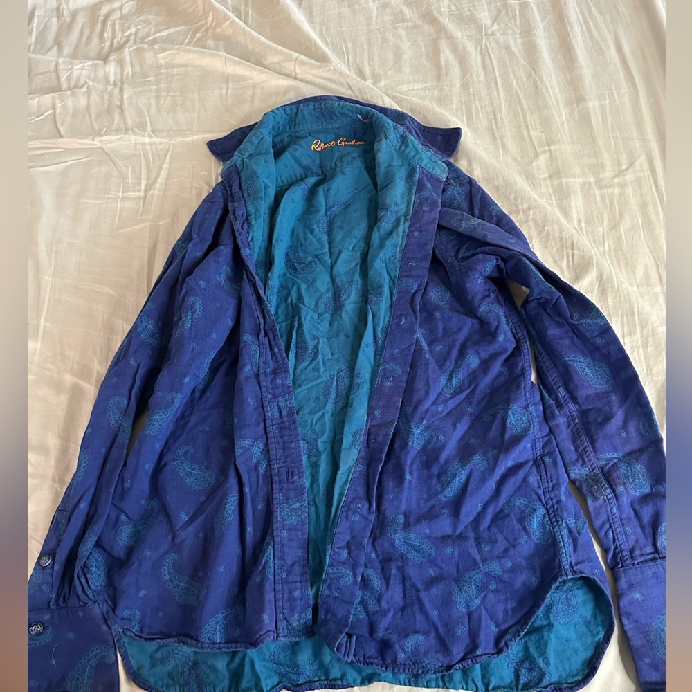 ROBERT GRAHAM BUTTON UP